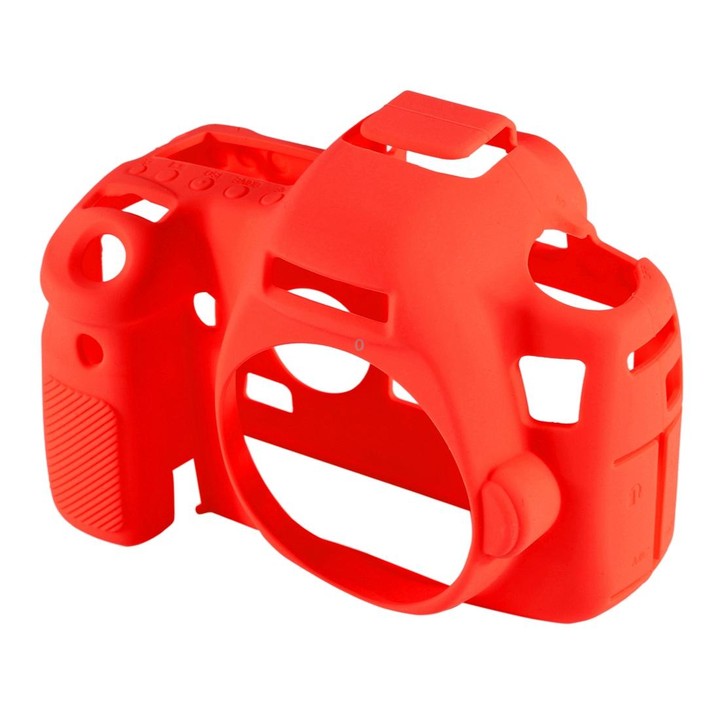 PULUZ Soft Silicone Protective Case for Canon EOS 6D(Red)