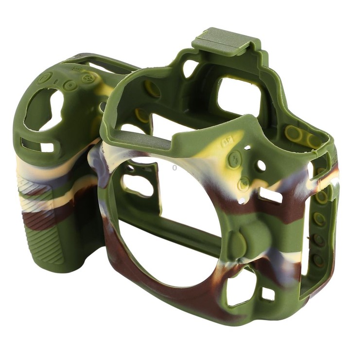 PULUZ Soft Silicone Protective Case for Nikon D750(Camouflage)