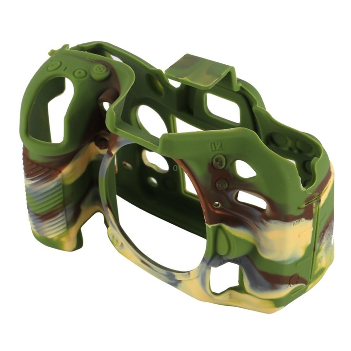 PULUZ Soft Silicone Protective Case for Nikon D7200 /D7100(Camouflage)