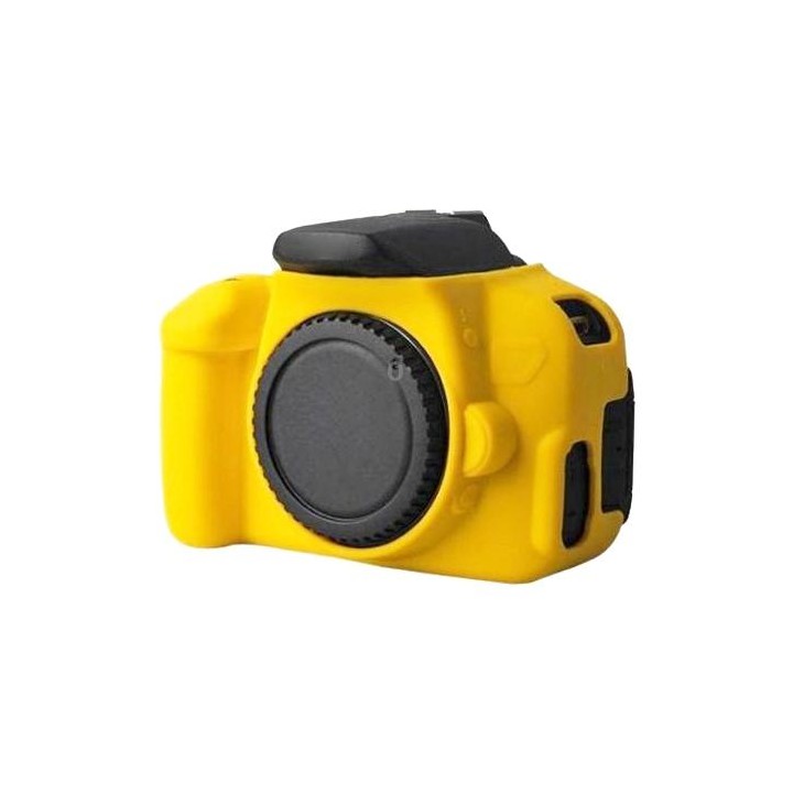 PULUZ Soft Silicone Protective Case for Canon EOS 650D / 700D(Yellow)