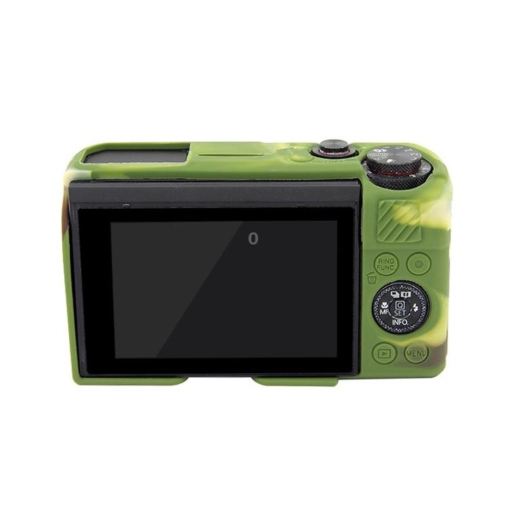 PULUZ Soft Silicone Protective Case for Canon EOS G7 X Mark II(Camouflage)