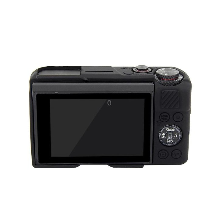 PULUZ Soft Silicone Protective Case for Canon EOS G7 X Mark II(Black)