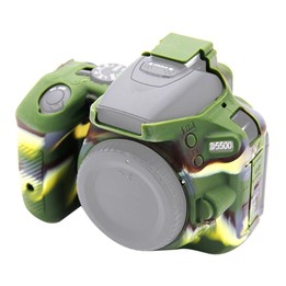 PULUZ Soft Silicone Protective Case for Nikon D5500 / D5600(Camouflage)