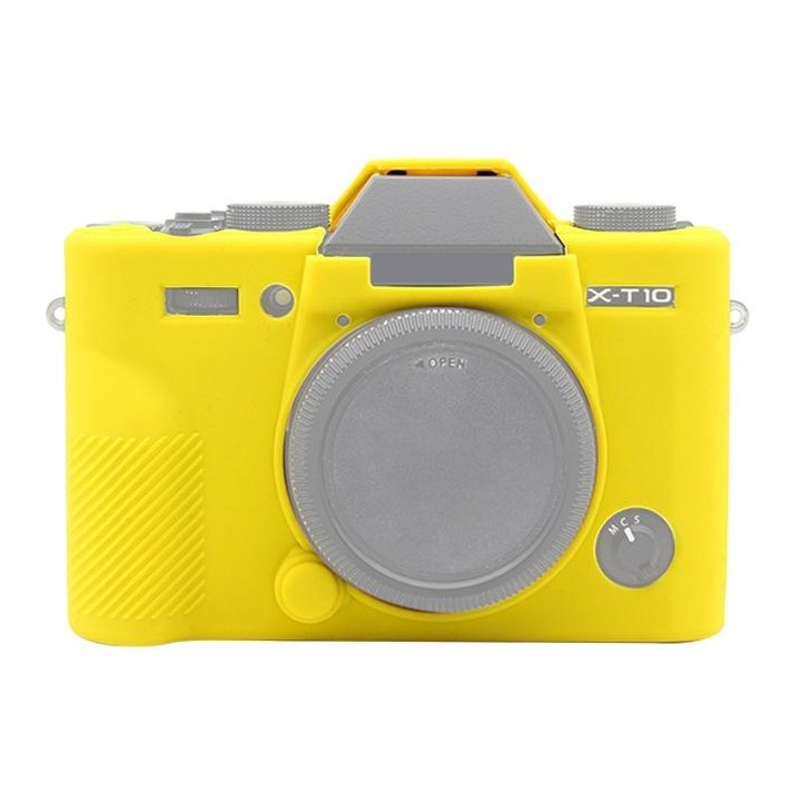 PULUZ Soft Silicone Protective Case for FUJIFILM X-T20(Yellow)