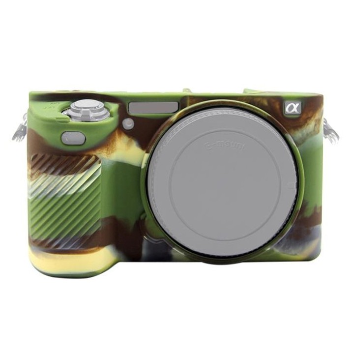 PULUZ Soft Silicone Protective Case for Sony ILCE-6500(Camouflage)