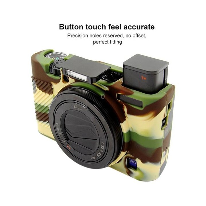 PULUZ Soft Silicone Protective Case for Sony RX100 III / IV / V