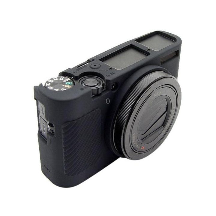 PULUZ Soft Silicone Protective Case for Sony RX100 III / IV / V(Black)