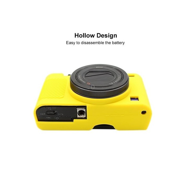 PULUZ Soft Silicone Protective Case for Sony RX100 III / IV / V(Yellow)