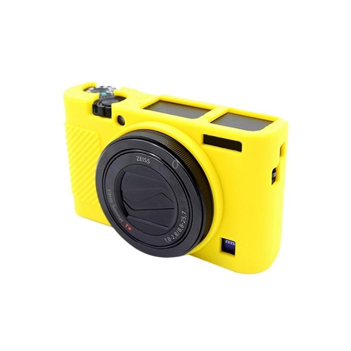 PULUZ Soft Silicone Protective Case for Sony RX100 III / IV / V(Yellow)