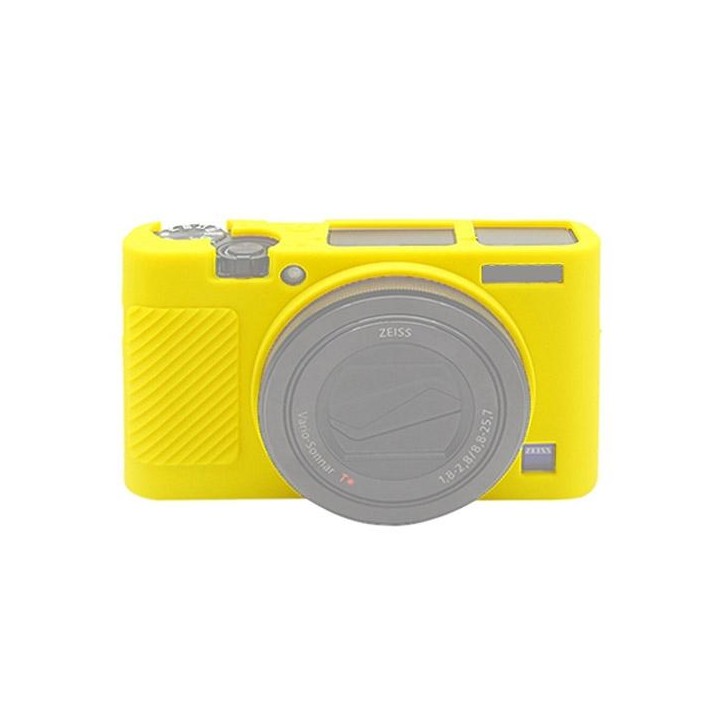 PULUZ Soft Silicone Protective Case for Sony RX100 III / IV / V(Yellow)