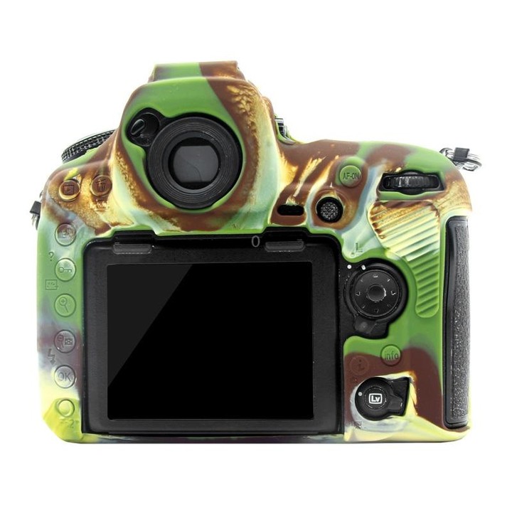 PULUZ Soft Silicone Protective Case for Nikon D850(Camouflage)