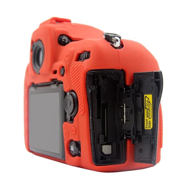 PULUZ Soft Silicone Protective Case for Nikon D850(Red)
