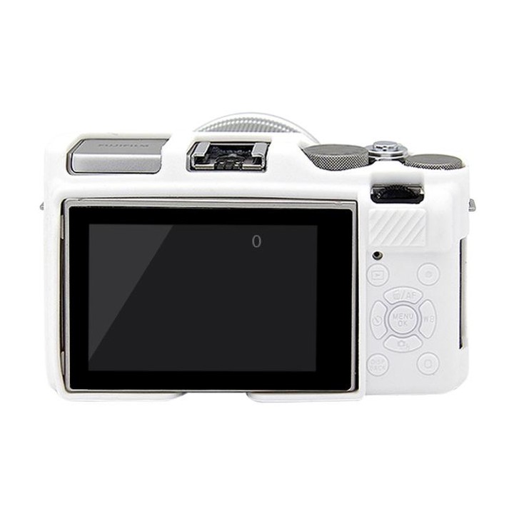 PULUZ Soft Silicone Protective Case for FUJIFILM X-A3 / X-A10(White)