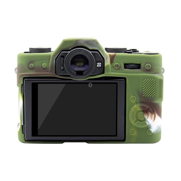 PULUZ Soft Silicone Protective Case for FUJIFILM XT10(Camouflage)
