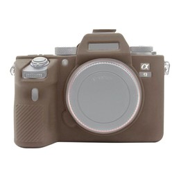 PULUZ Soft Silicone Protective Case for Sony A9 (ILCE-9) / A7 III/ A7R III(Coffee)