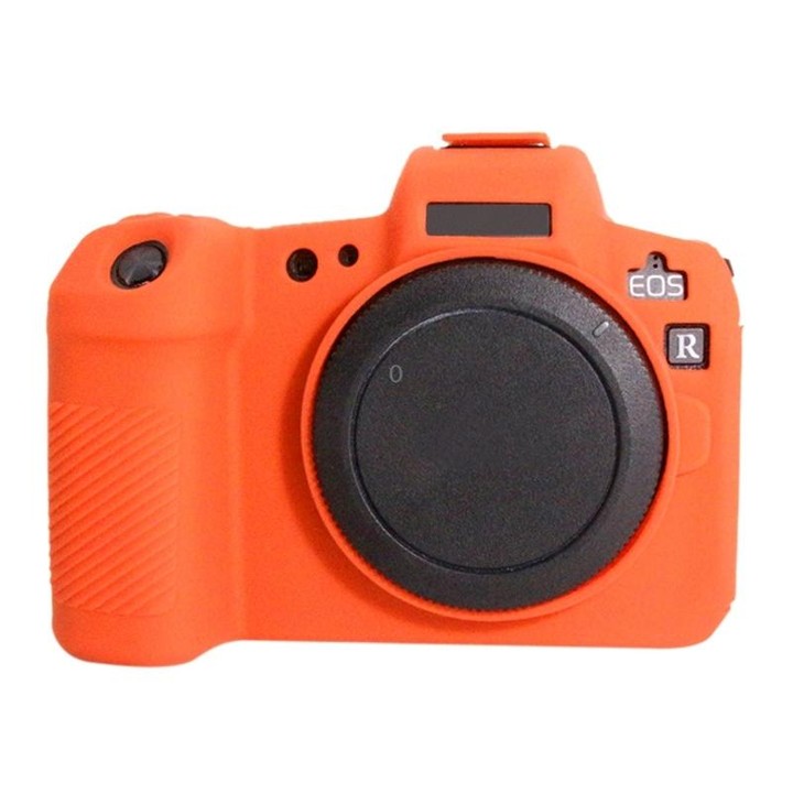 PULUZ Soft Silicone Protective Case for Canon EOS R(Orange)