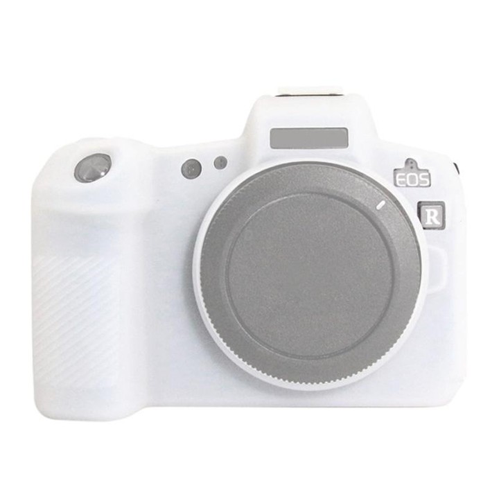 PULUZ Soft Silicone Protective Case for Canon EOS R(White)