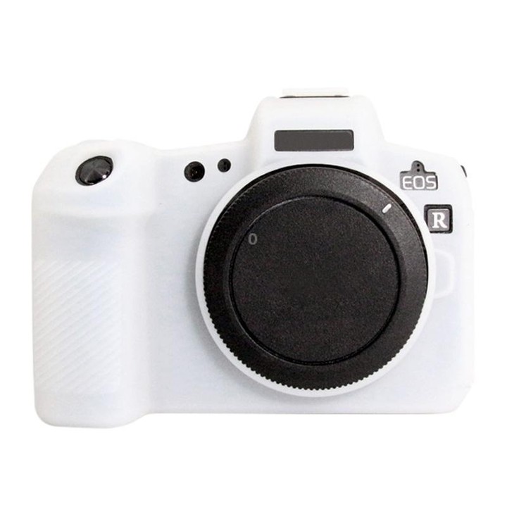 PULUZ Soft Silicone Protective Case for Canon EOS R(White)