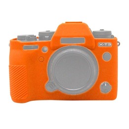 PULUZ Soft Silicone Protective Case for FUJIFILM XT3(Orange)