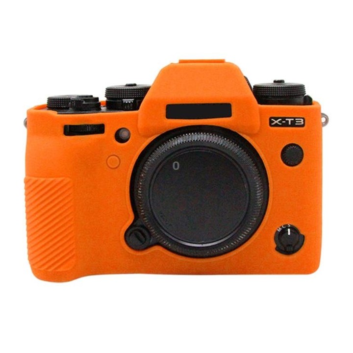 PULUZ Soft Silicone Protective Case for FUJIFILM XT3(Orange)