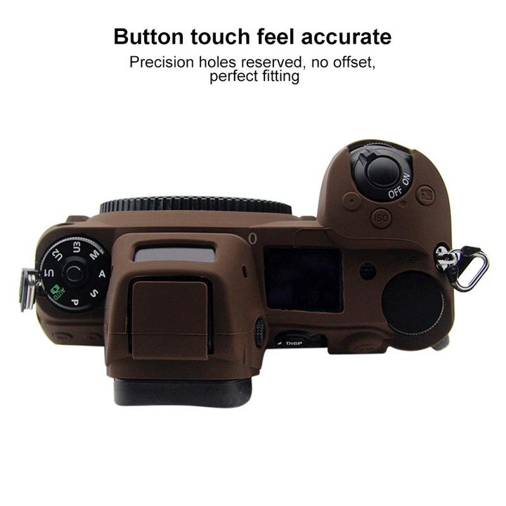 PULUZ Soft Silicone Protective Case for Nikon Z6 / Z7(Coffee)