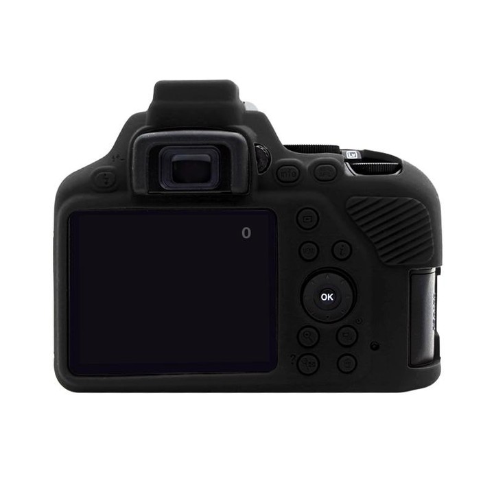 PULUZ Soft Silicone Protective Case for Nikon D3500(Black)
