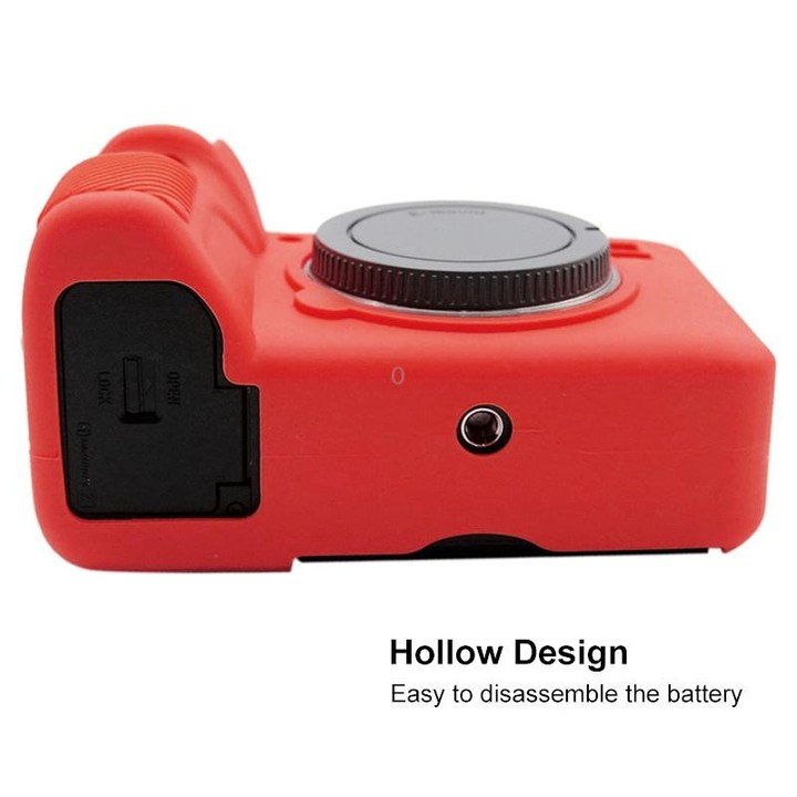 PULUZ Soft Silicone Protective Case for Sony ILCE-9M2/ Alpha 9 II / A92(Red)