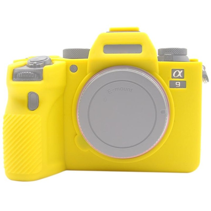 PULUZ Soft Silicone Protective Case for Sony ILCE-9M2/ Alpha 9 II / A92(Yellow)