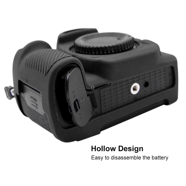 PULUZ Soft Silicone Protective Case for Nikon D780(Black)
