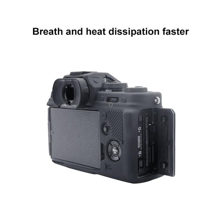 PULUZ Soft Silicone Protective Case for Fujifilm X-T4(Black)