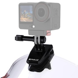 PULUZ Motorcycle Windshield Clip Bracket Camera Mount (Black)