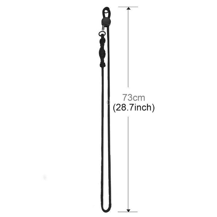 PULUZ Sports Camera Lanyard Long Adjustable Anti-lost Rope for DJI OSMO Pocket 4 / 3 / Insta360 X5 (Yellow)