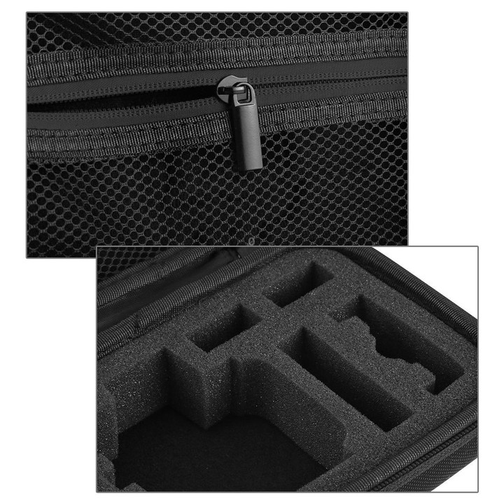 PULUZ Waterproof Carrying and Travel Case for GoPro, DJI Osmo Action and other Sport Cameras Accessories, Small Size: 16cm x 12c