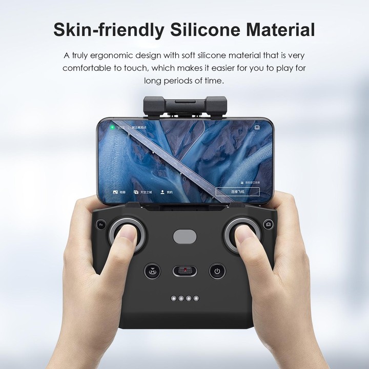 PULUZ Shockproof Anti-scratch Silicone Case For DJI Neo / Mini 3 / 3 Pro / Mavic 3 / Air 2S / Mini 2 RC-N2 / RC-N1 / RC-N3 Remot