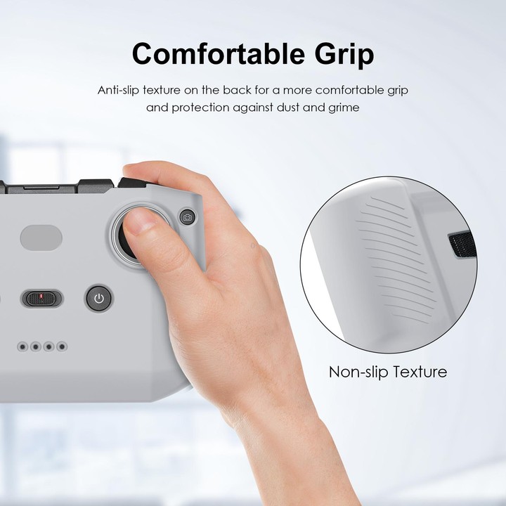 PULUZ Shockproof Anti-scratch Silicone Case For DJI Neo / Mini 3 / 3 Pro / Mavic 3 / Air 2S / Mini 2 RC-N2 / RC-N1 / RC-N3 Remot