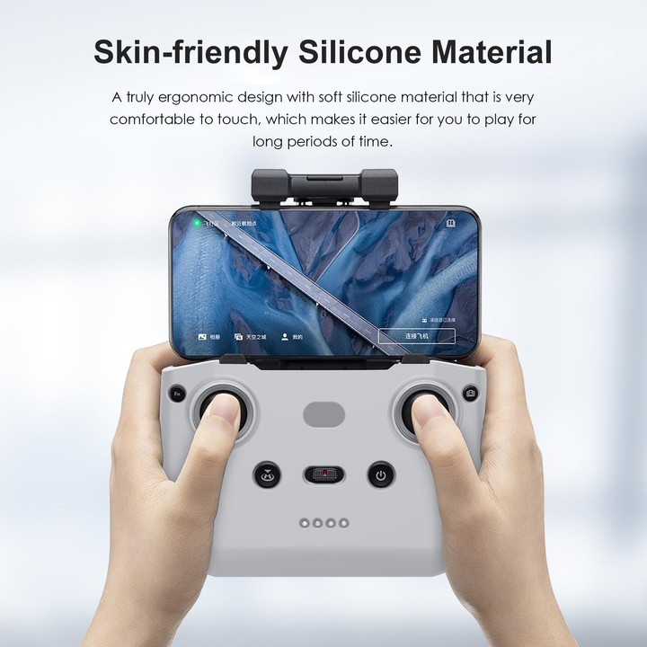 PULUZ Shockproof Anti-scratch Silicone Case For DJI Neo / Mini 3 / 3 Pro / Mavic 3 / Air 2S / Mini 2 RC-N2 / RC-N1 / RC-N3 Remot