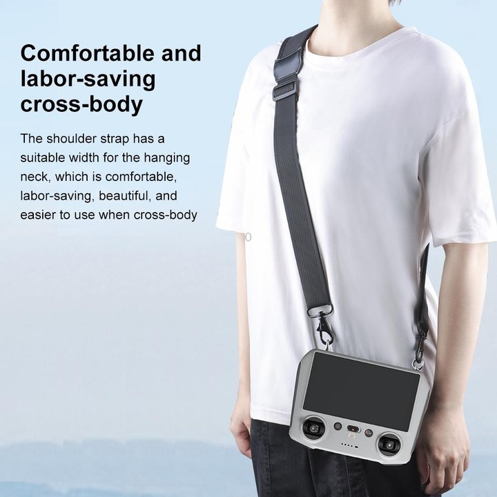 PULUZ Neck Lanyard Strap for DJI RC 2 / RC 1 / Air 3 / Mini 4 Pro / Mini 3 Pro / Air 2S / Air 2 / Mavic 2 Screen Remote Control