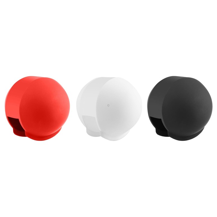 For Insta360 X4 Air / X4 / X3 PULUZ Invisible Dive Case Lens Guard Silicone Protective Cover (Red)