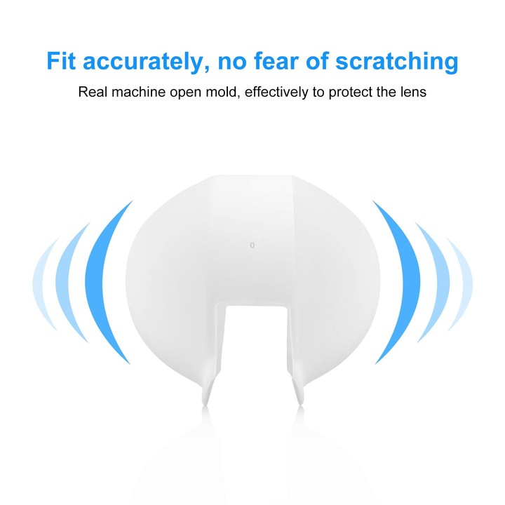 For Insta360 X4 Air / X4 / X3 PULUZ Invisible Dive Case Lens Guard Silicone Protective Cover (White)