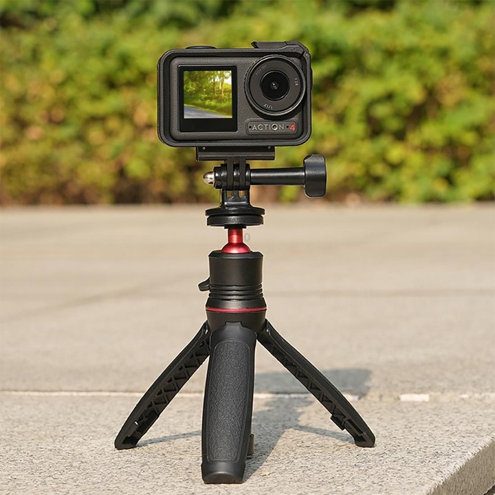For DJI Osmo Action 5 Pro / 4 / 3 / Osmo 360 PULUZ Magnetic Quick Release Base Expansion Mount (Black)