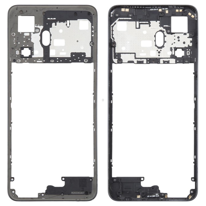 For Realme C55 4G RMX3710 Middle Frame Bezel Plate (Black)