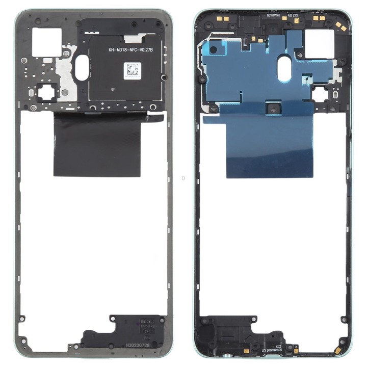 For Realme C55 4G RMX3710 Middle Frame Bezel Plate (Green)