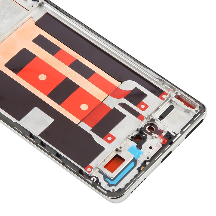 For OPPO Reno11 Pro Global CPH2607 Middle Frame Bezel Plate (White)