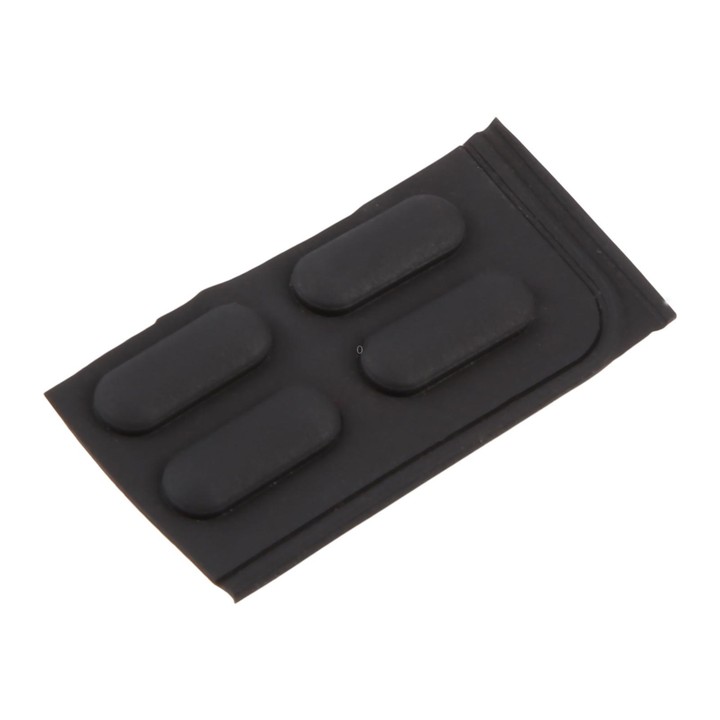 For Dell Latitdue 5400 E5400 5480 5490 5580 5590 5595 5591 5495 Bottom Case Rubber Mats Set with Adhesive Backing (Black)
