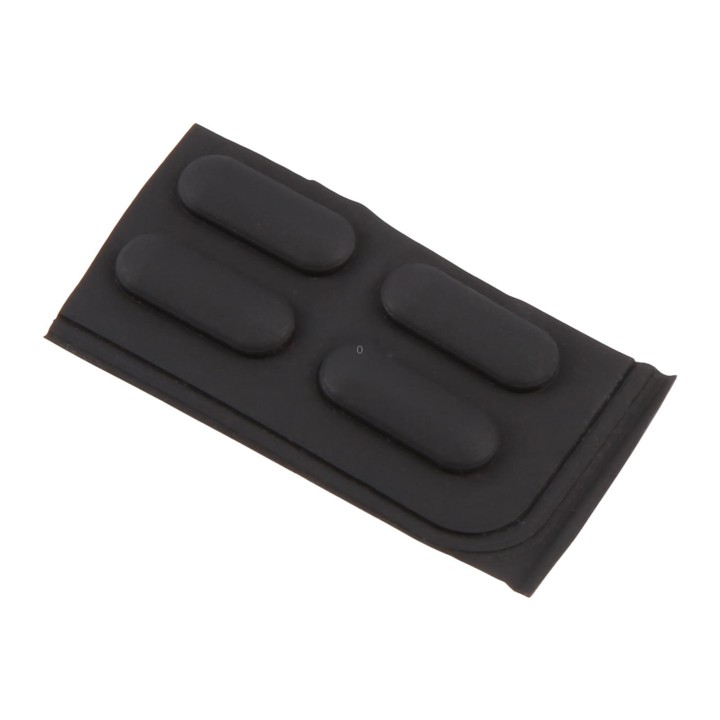 For Dell Latitdue 5400 E5400 5480 5490 5580 5590 5595 5591 5495 Bottom Case Rubber Mats Set with Adhesive Backing (Black)