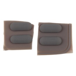 For Dell Latitude E5410 Bottom Case Rubber Mats Set with Adhesive Backing (Dark Gray)