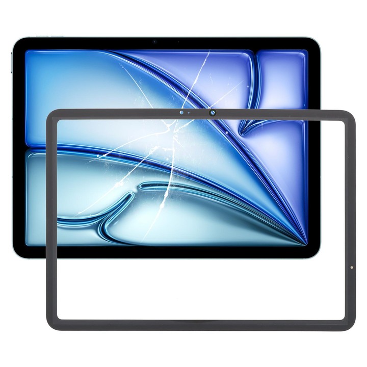 For iPad Air 11 2024 / 2025 / 2026 Front Screen Outer Glass Lens with OCA Optically Clear Adhesive