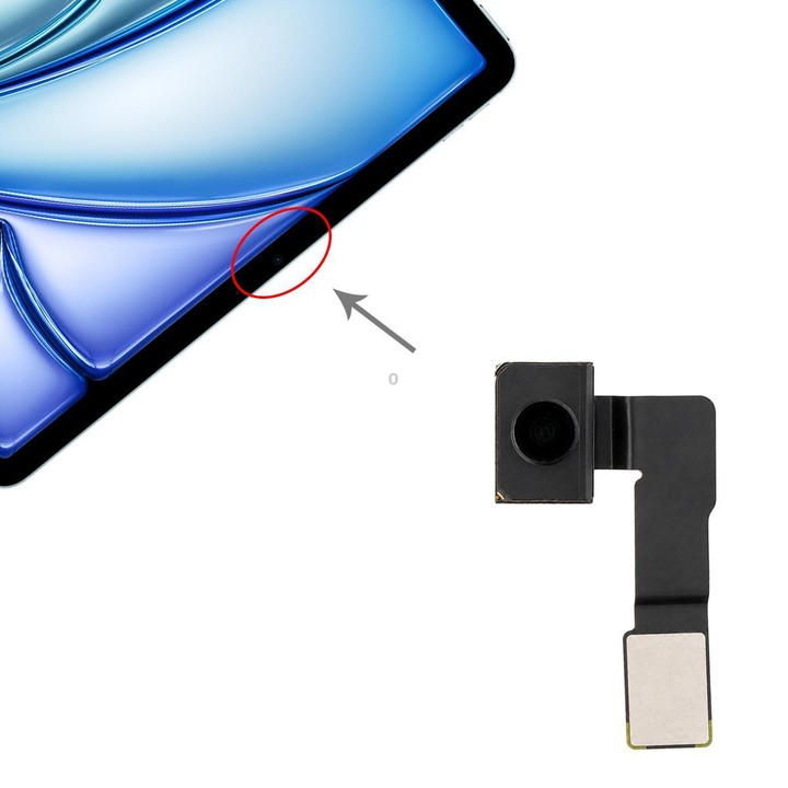For iPad Air 11 2024 / Air 13 2024 / Air 11 2025 / Air 13 2025 / Air 11 2026 / Air 13 2026 12MP Front Ultrawide Camera