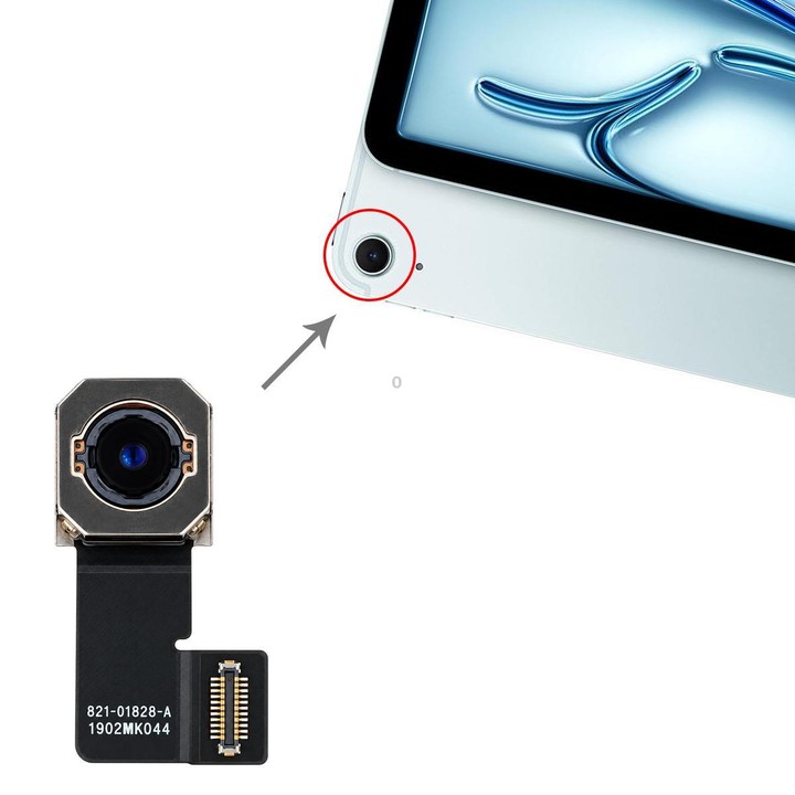 For iPad Air 11 2024 / Air 13 2024 / Air 11 2025 / Air 13 2025 / Air 11 2026 / Air 13 2026 Main Back Facing Camera