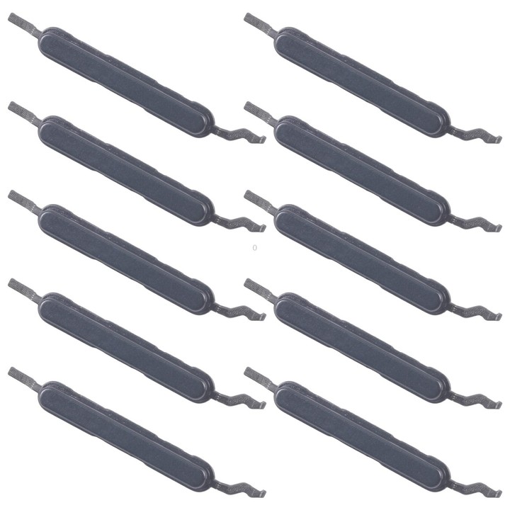For Samsung Galaxy A07 4G SM-A075F 10pcs Volume Control Button (Black)